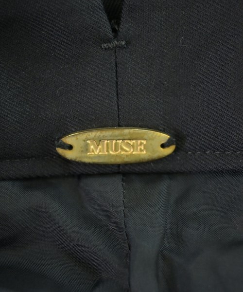MUSE de Deuxieme Classe（ミューズドゥドゥーズィーエムクラス）スラックス 紺 サイズ:34(XS位) レディース/2200706537031