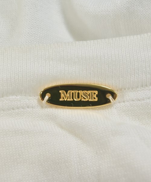 MUSE de Deuxieme Classe（ミューズドゥドゥーズィーエムクラス）ニット・セーター 白 サイズ:-(M位) レディース/2200706671032