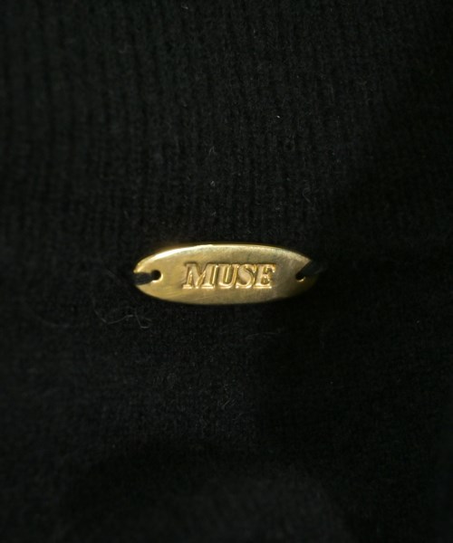 MUSE de Deuxieme Classe（ミューズドゥドゥーズィーエムクラス）ニット・セーター 黒 サイズ:F レディース/2200704848061