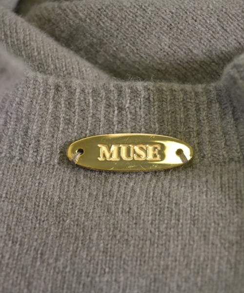 MUSE de Deuxieme Classe（ミューズドゥドゥーズィーエムクラス）ニット・セーター グレー サイズ:-(M位) レディース/2200707896021