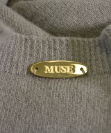 MUSE de Deuxieme Classe（ミューズドゥドゥーズィーエムクラス）ニット・セーター グレー サイズ:-(M位) レディース/2200707896021