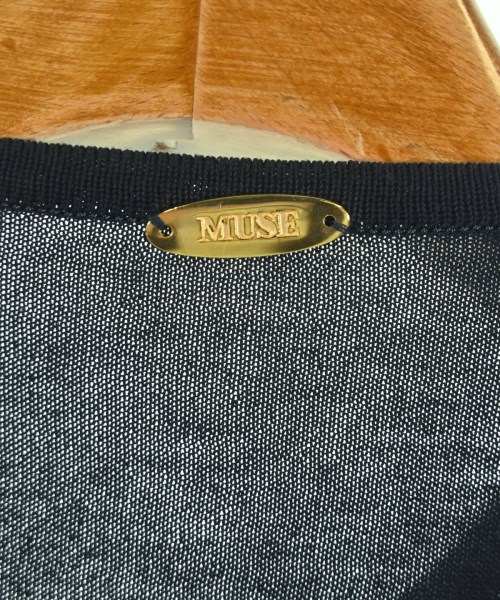 MUSE de Deuxieme Classe（ミューズドゥドゥーズィーエムクラス）カーディガン 紺 サイズ:-(M位) レディース/2200707896106