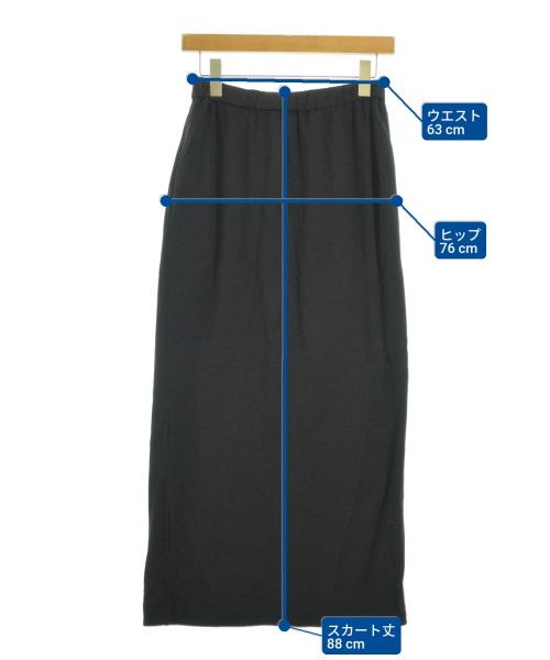 MUSE de Deuxieme Classe（ミューズドゥドゥーズィーエムクラス）ロング・マキシ丈スカート 黒 サイズ:-(M位) レディース/2200663440016