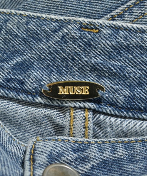 MUSE de Deuxieme Classe（ミューズドゥドゥーズィーエムクラス）デニムパンツ 青 サイズ:38(M位) レディース/2200660283029