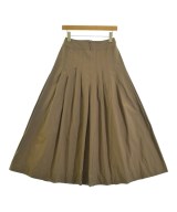 MUSE de Deuxieme Classe（ミューズドゥドゥーズィーエムクラス）ロング・マキシ丈スカート 茶 サイズ:34(XS位) レディース/2200654957097