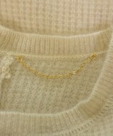 MUSE de Deuxieme Classe（ミューズドゥドゥーズィーエムクラス）ニット・セーター 白 サイズ:F レディース/2200654957127