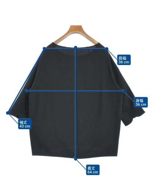 MUSE de Deuxieme Classe（ミューズドゥドゥーズィーエムクラス）ブラウス 黒 サイズ:F レディース/2200661524022