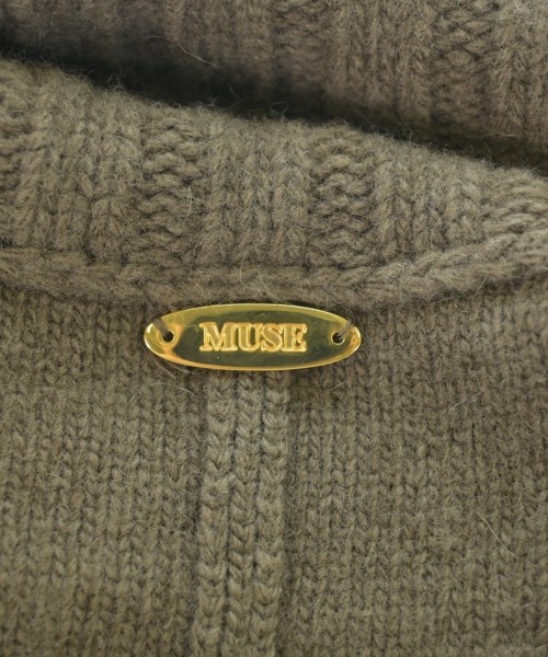 MUSE de Deuxieme Classe（ミューズドゥドゥーズィーエムクラス）ニット・セーター 茶 サイズ:F レディース/2200662131014