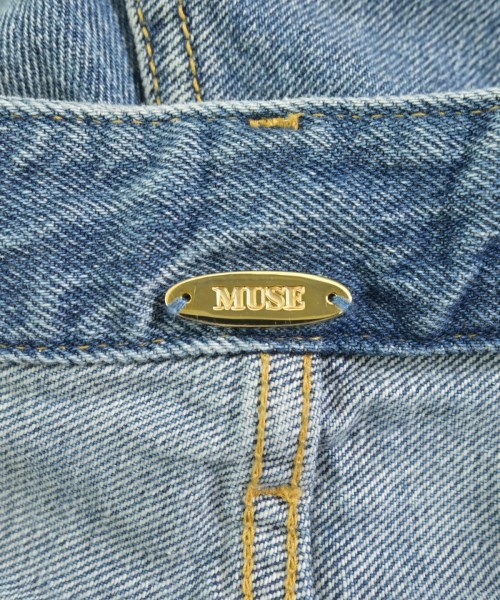 MUSE de Deuxieme Classe（ミューズドゥドゥーズィーエムクラス）デニムパンツ 紺 サイズ:34(XS位) レディース/2200666844040
