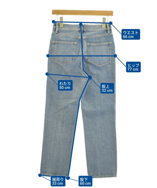 MUSE de Deuxieme Classe（ミューズドゥドゥーズィーエムクラス）デニムパンツ 紺 サイズ:34(XS位) レディース/2200666844040