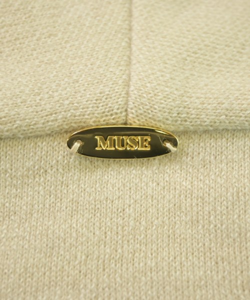 MUSE de Deuxieme Classe（ミューズドゥドゥーズィーエムクラス）カーディガン ベージュ サイズ:F レディース/2200661768037