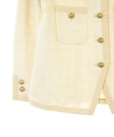 MUSE de Deuxieme Classe（ミューズドゥドゥーズィーエムクラス）ノーカラージャケット ベージュ サイズ:F レディース/2200668220033