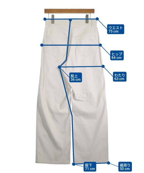 MUSE de Deuxieme Classe（ミューズドゥドゥーズィーエムクラス）その他 白 サイズ:38(M位) レディース/2200669123074