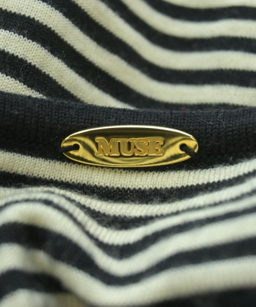 MUSE de Deuxieme Classe（ミューズドゥドゥーズィーエムクラス）ニット・セーター 黒 サイズ:36(S位) レディース/2200669197020