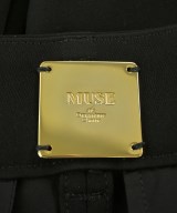 MUSE de Deuxieme Classe（ミューズドゥドゥーズィーエムクラス）スラックス 黒 サイズ:36(S位) レディース/2200669713022