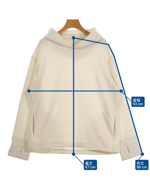 MUSE de Deuxieme Classe（ミューズドゥドゥーズィーエムクラス）パーカー 白 サイズ:F レディース/2200670858026