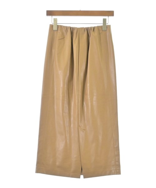 MUSE de Deuxieme Classe（ミューズドゥドゥーズィーエムクラス）ロング・マキシ丈スカート 茶 サイズ:F レディース/2200671161057