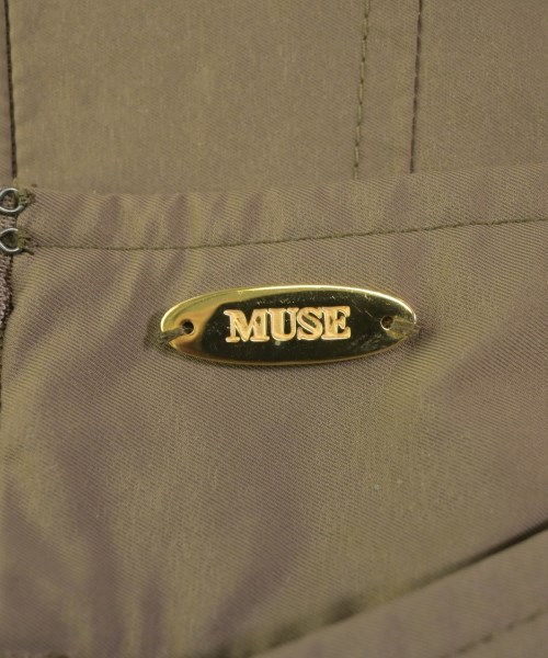 MUSE de Deuxieme Classe（ミューズドゥドゥーズィーエムクラス）ロング・マキシ丈スカート カーキ サイズ:34(XS位) レディース/2200671161071