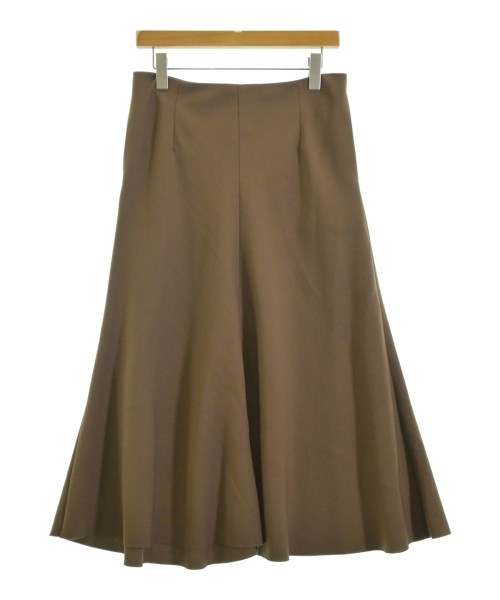 MUSE de Deuxieme Classe(ミューズドゥドゥーズィーエムクラス)ロング・マキシ丈スカート 茶 サイズ:38(M位)/2200665037139