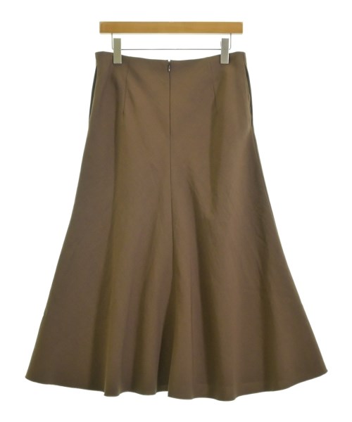 MUSE de Deuxieme Classe（ミューズドゥドゥーズィーエムクラス）ロング・マキシ丈スカート 茶 サイズ:38(M位) レディース/2200665037139