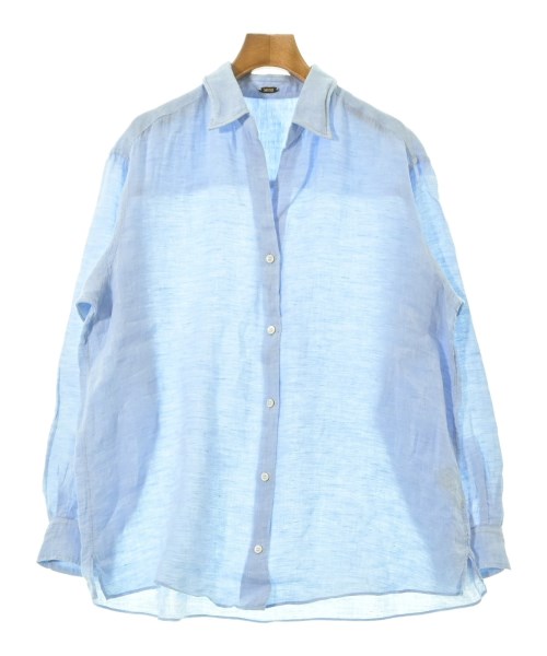 MUSE de Deuxieme Classe(ミューズドゥドゥーズィーエムクラス)カジュアルシャツ 青 サイズ:F/2200671674069
