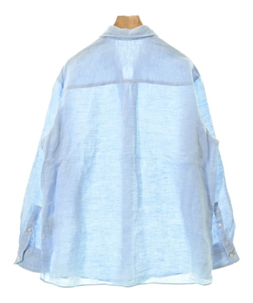 MUSE de Deuxieme Classe（ミューズドゥドゥーズィーエムクラス）カジュアルシャツ 青 サイズ:F レディース/2200671674069