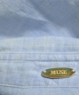 MUSE de Deuxieme Classe（ミューズドゥドゥーズィーエムクラス）カジュアルシャツ 青 サイズ:F レディース/2200671674069