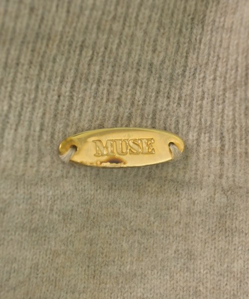 MUSE de Deuxieme Classe（ミューズドゥドゥーズィーエムクラス）ニット・セーター ベージュ サイズ:-(M位) レディース/2200723514138
