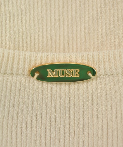 MUSE de Deuxieme Classe（ミューズドゥドゥーズィーエムクラス）ベスト/ノースリーブ 白 サイズ:F レディース/2200726825088