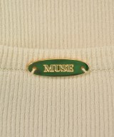 MUSE de Deuxieme Classe（ミューズドゥドゥーズィーエムクラス）ベスト/ノースリーブ 白 サイズ:F レディース/2200726825088