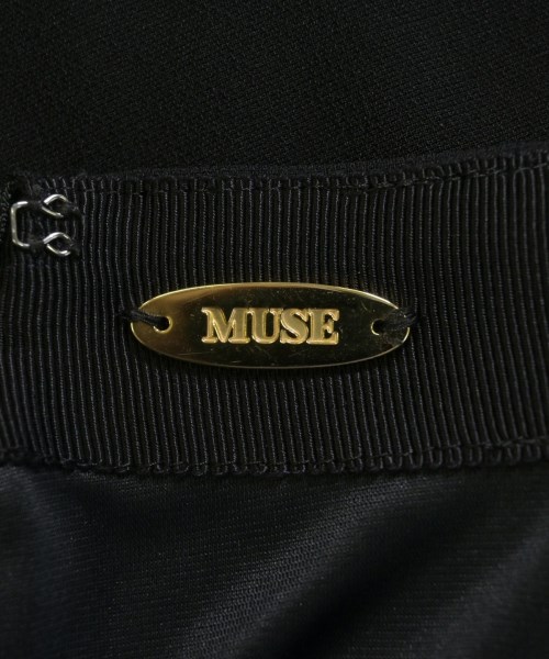 MUSE de Deuxieme Classe（ミューズドゥドゥーズィーエムクラス）ロング・マキシ丈スカート 黒 サイズ:34(XS位) レディース/2200730322160
