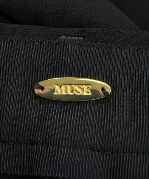 MUSE de Deuxieme Classe（ミューズドゥドゥーズィーエムクラス）スラックス 黒 サイズ:34(XS位) レディース/2200730322177