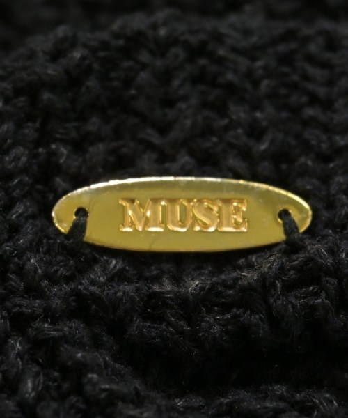 MUSE de Deuxieme Classe（ミューズドゥドゥーズィーエムクラス）ニット・セーター 黒 サイズ:F レディース/2200735208025