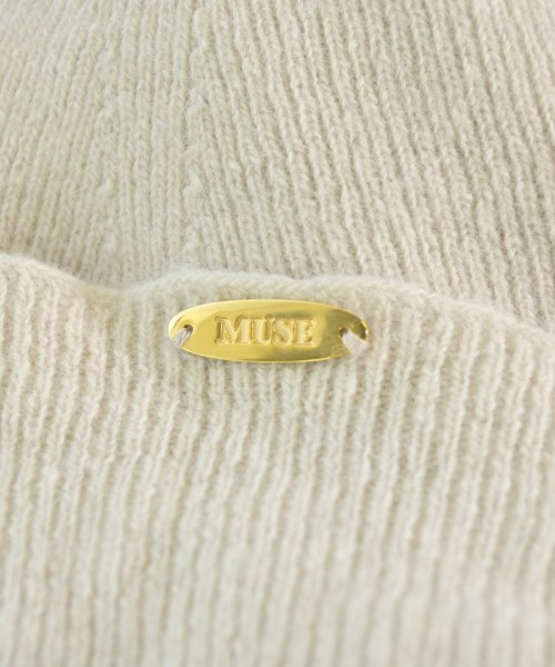 MUSE de Deuxieme Classe（ミューズドゥドゥーズィーエムクラス）ニット・セーター ベージュ サイズ:F レディース/2200720447071