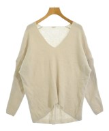 MUSE de Deuxieme Classe（ミューズドゥドゥーズィーエムクラス）ニット・セーター ベージュ サイズ:F レディース/2200720447071