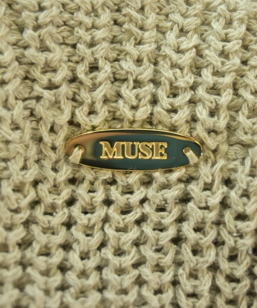 MUSE de Deuxieme Classe（ミューズドゥドゥーズィーエムクラス）ニット・セーター ベージュ サイズ:F レディース/2200716627241