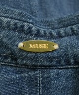 MUSE de Deuxieme Classe（ミューズドゥドゥーズィーエムクラス）カジュアルシャツ 青 サイズ:F レディース/2200718413118