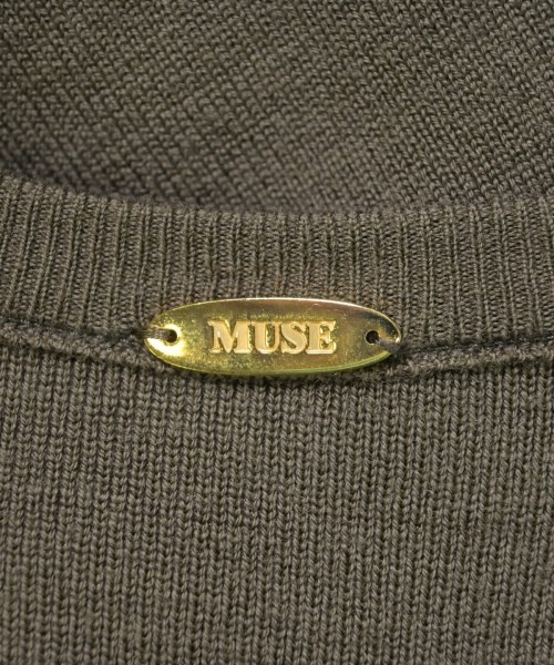 MUSE de Deuxieme Classe（ミューズドゥドゥーズィーエムクラス）ワンピース カーキ サイズ:F レディース/2200718127091