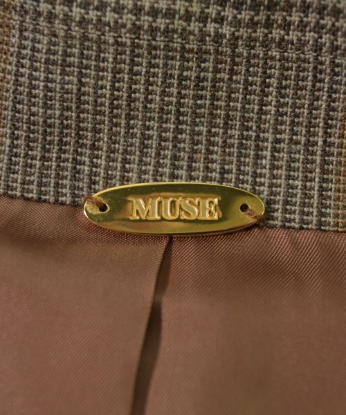 MUSE de Deuxieme Classe（ミューズドゥドゥーズィーエムクラス）カジュアルジャケット 茶 サイズ:-(M位) レディース/2200718476021