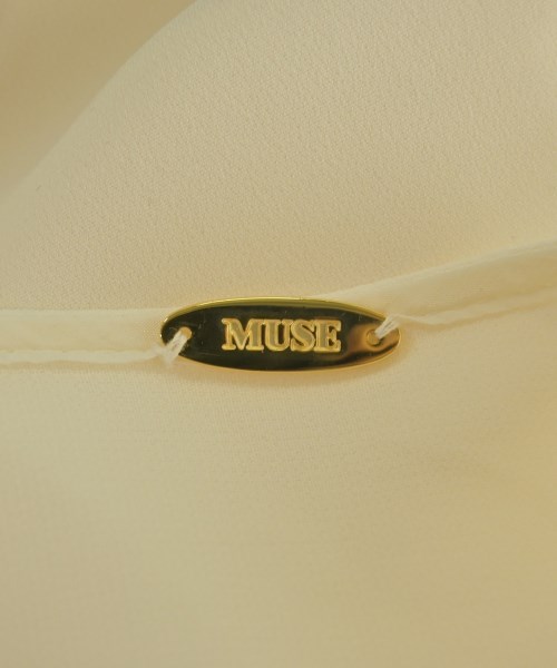 MUSE de Deuxieme Classe（ミューズドゥドゥーズィーエムクラス）ブラウス 白 サイズ:F レディース/2200723409069