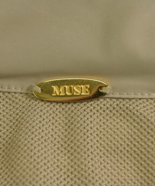 MUSE de Deuxieme Classe（ミューズドゥドゥーズィーエムクラス）ブルゾン ベージュ サイズ:F レディース/2200699480178