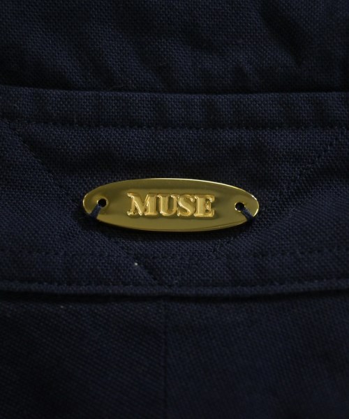 MUSE de Deuxieme Classe（ミューズドゥドゥーズィーエムクラス）カジュアルシャツ 紺 サイズ:F レディース/2200699480277