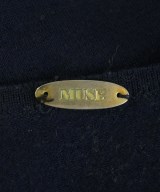 MUSE de Deuxieme Classe（ミューズドゥドゥーズィーエムクラス）ニット・セーター 紺 サイズ:36(S位) レディース/2200720781045