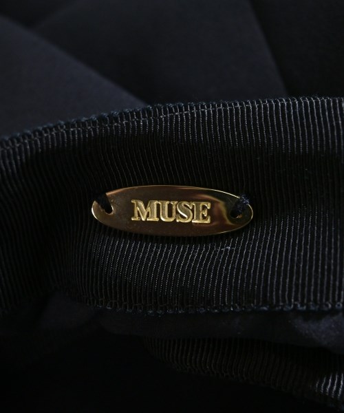 MUSE de Deuxieme Classe（ミューズドゥドゥーズィーエムクラス）ロング・マキシ丈スカート 紺 サイズ:38(M位) レディース/2200721376233