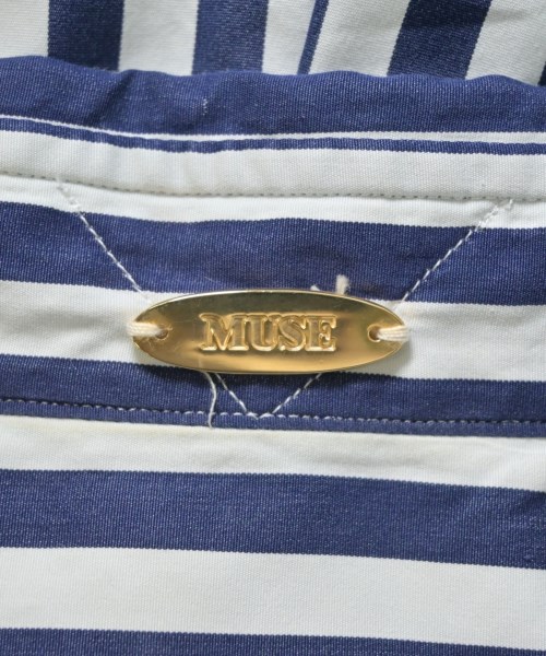 MUSE de Deuxieme Classe（ミューズドゥドゥーズィーエムクラス）カジュアルシャツ 白 サイズ:F レディース/2200714247083