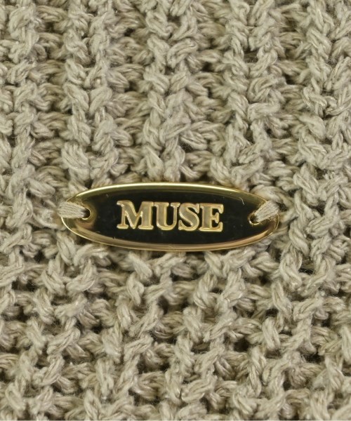 MUSE de Deuxieme Classe（ミューズドゥドゥーズィーエムクラス）ニット・セーター ベージュ サイズ:F レディース/2200714247090