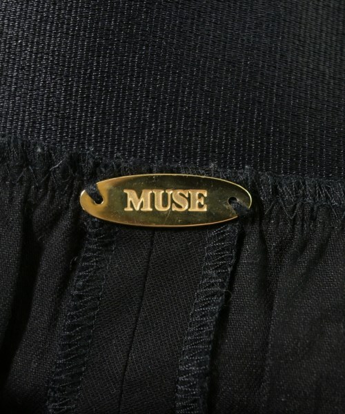 MUSE de Deuxieme Classe（ミューズドゥドゥーズィーエムクラス）ロング・マキシ丈スカート 黒 サイズ:36(S位) レディース/2200725803032