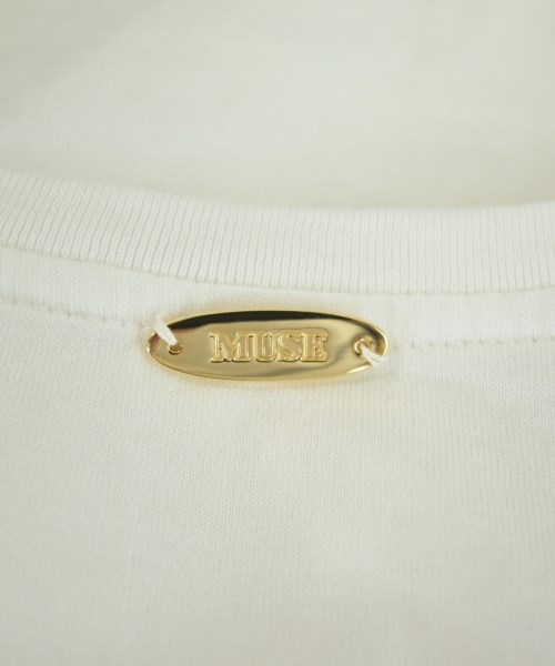MUSE de Deuxieme Classe（ミューズドゥドゥーズィーエムクラス）Tシャツ・カットソー 白 サイズ:-(M位) レディース/2200721230023