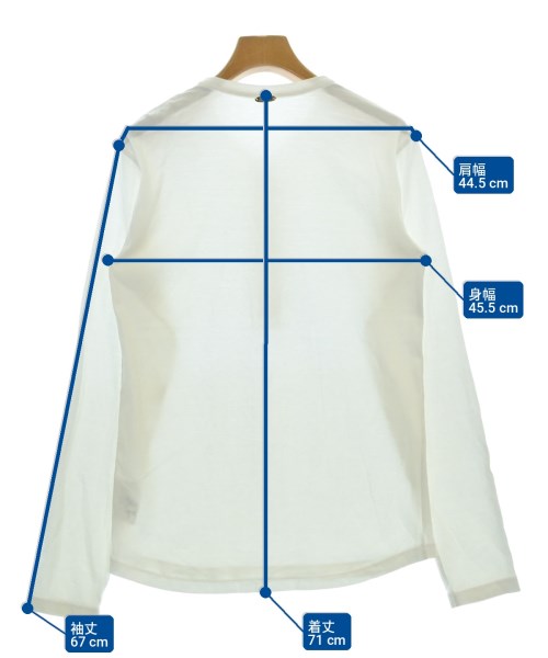 MUSE de Deuxieme Classe（ミューズドゥドゥーズィーエムクラス）Tシャツ・カットソー 白 サイズ:-(M位) レディース/2200721230023