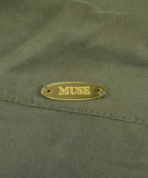 MUSE de Deuxieme Classe（ミューズドゥドゥーズィーエムクラス）カジュアルシャツ カーキ サイズ:F レディース/2200724084050